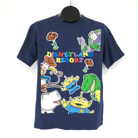 NEW Disney Pixar Toy Story T-Shirt Size Youth XL Navy Cotton Disneyland Resort - Picture 1 of 9